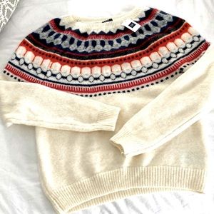 NWT Gap mohair blend sweater